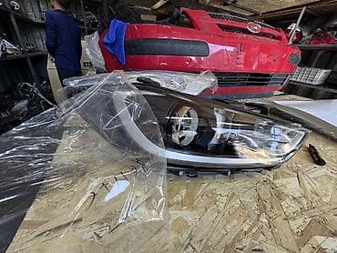 led свет: Передняя левая фара Hyundai — 2