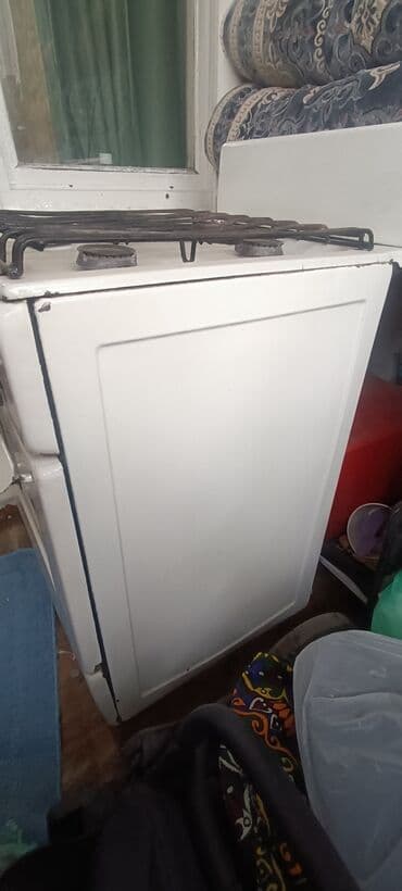 защищённый телефон: Газовая плита с духовкой, классический белый — 4