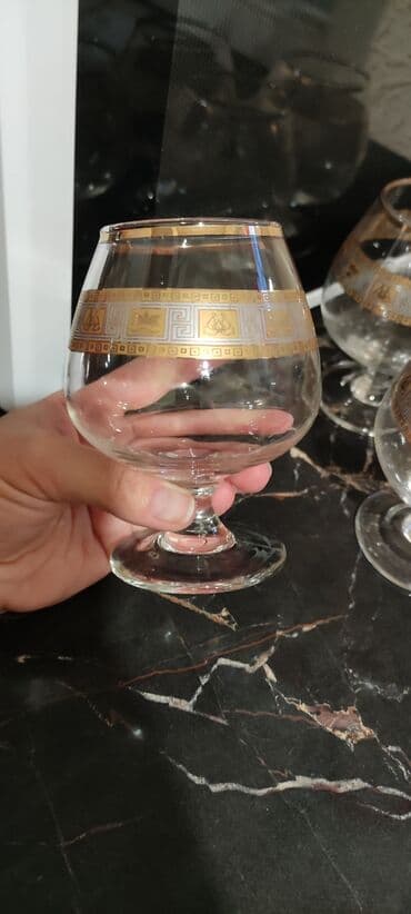 очки фирменные: Продам коньячные бокалы. Новые стояли в серванте. 5 шт — 2