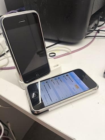 iphone 15: IPhone 3G, Б/у, < 16 ГБ, Серебристый — 1