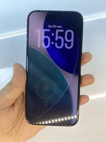 айфон 15 ош: IPhone 15 Pro, Б/у, 256 ГБ, Черный, 89 % — 2