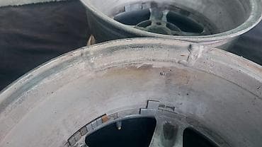 Литые Диски R 15 Volkswagen, Комплект, отверстий - 4, Б/у — 3