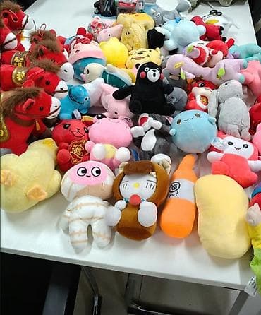 Игрушки: Игрушки 🔥🔥🔥размеры: 16-20см 75с. 20-28см 85сом плюшевые. Для машин — 4