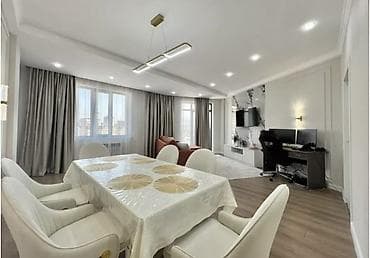 flat osh: 3 комнаты, 65 м², Дизайнерский ремонт — 1