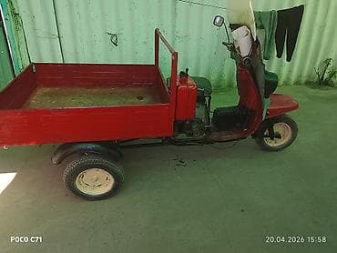 скутер озеро: Грузовой трёхколёсный мотороллер с бортовой платформой - — 1