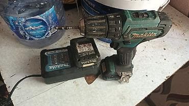 Дом и сад: Аккумуляторная дрель-шуруповерт Makita. Комплектация: - — 1