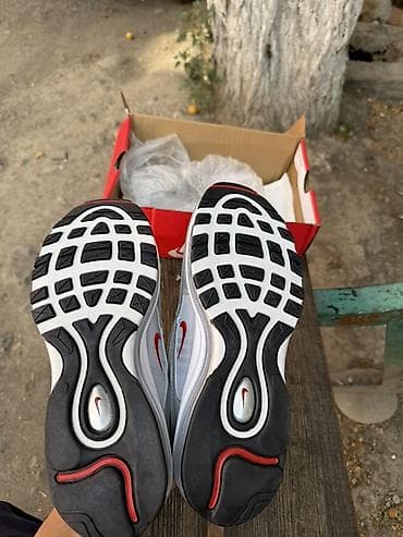 н макс: Мужские кроссовки, 42.5, 43, Nike, Новый, цвет - Серебристый — 4