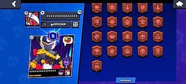 бу чехол: Аккаунт Brawl Stars Характеристики: - Ранг/лига: показаны — 2