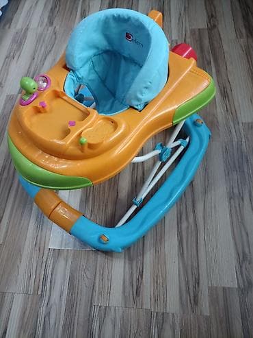 ходунки фирм: Ходунки для малышей Detem в отличном состоянии. гелевый очень крепкие — 1