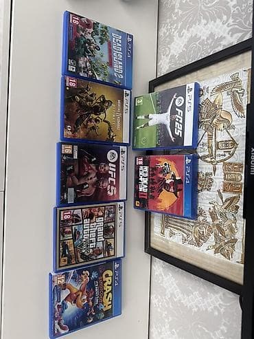 Коллекция дисков для PlayStation (PS4 и PS5) В комплект входят: - at lalafo.kg Коллекция дисков для PlayStation (PS4 и PS5) В комплект входят: -