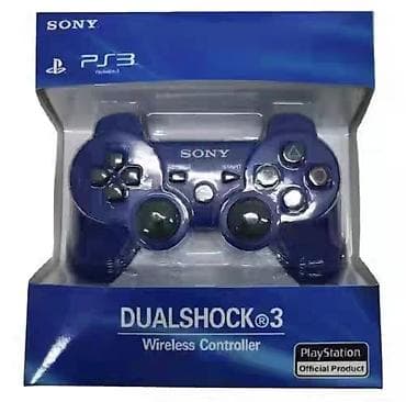 Техника и электроника: Dualshock PS3 (оригинал) новый запакованный белый ⬜ черный ⬛ красный — 3
