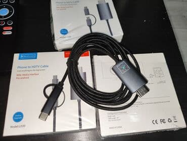 Кабель для подключения любой андроид телефон к телевизору или к