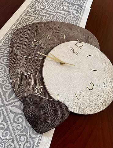 Часы для дома: Настенные часы «TIME» в современном дизайнерском стиле. - Необычный — 1