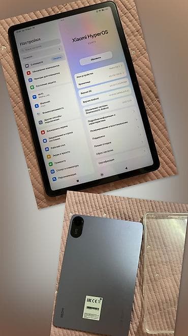 Планшет, Redmi, память 128 ГБ, 4G (LTE), Б/у, Классический цвет - Фиолетовый — 1
