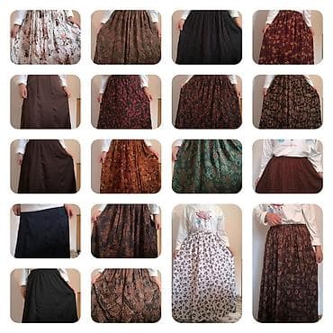 келет: Юбка, Юбканын модели: Барпайган, Миди, Белден — 1