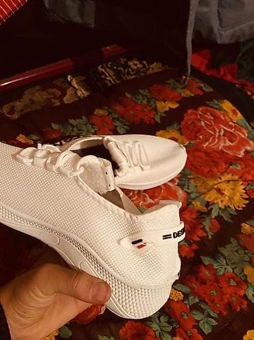 Белые лёгкие кроссовки EFAN SPORT - Цвет: белый - Размер: 40