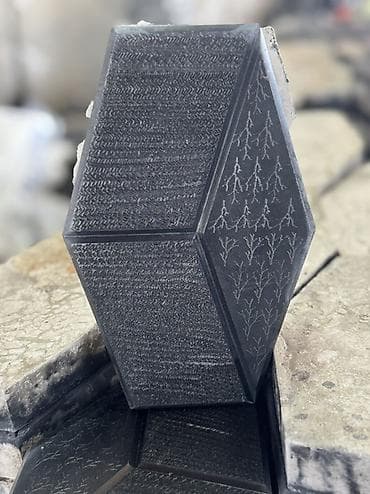 Канцтовары: Тротуарная плитка “Соты/3D” (шестиугольная) - Формат: шестиугольные — 3