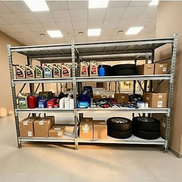 орг: Стеллаж грузовой железные стеллажи для хранения, металлические полки — 8