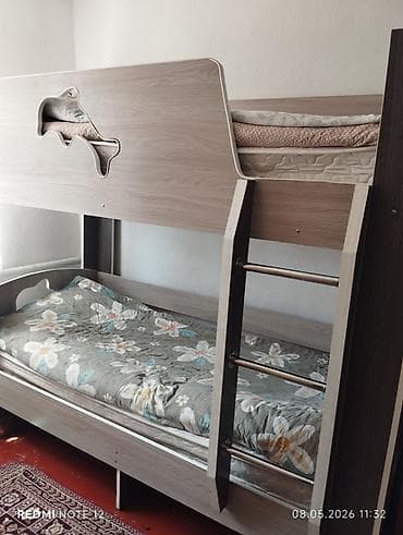 Дом и сад: Двухъярусная детская кровать, ЛДСП — 1