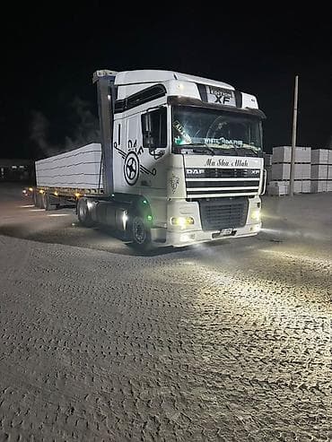 hyundai xcient: Тягач, DAF, 2004 г., Тентованный — 5