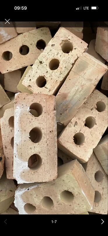 купить кухонный гарнитур бу бишкек: Пустотелый, дырчатый, Жженый кирпич, Полублок, 250×120×90 — 1