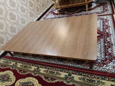 шкаф с большим зеркалом: Стол для зала, Б/у, Складной, Прямоугольный — 2