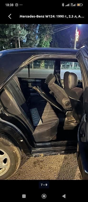 араба ош: Mercedes-Benz 220: 1990 г., 2.3 л, Автомат, Бензин, Седан — 6