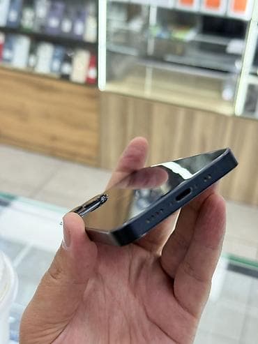 12: IPhone 13 mini, Б/у, 128 ГБ, Midnight, Защитное стекло, 85 % — 5