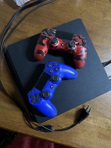 xbox microsoft: Игровая консоль Sony PlayStation 4 Slim (черный корпус) в комплекте с — 1