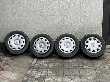 audi a4 b8: Колеса в сборе 195 / 65 / R 15, Зима, Новый, Комплект, Легковые, Железные, отверстий - 5 — 1
