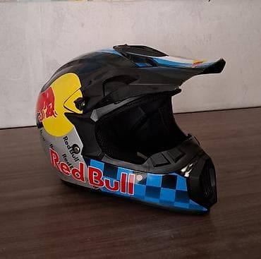 вмх: Кроссовый/эндуро шлем Red Bull - Тип: интегральный — 1