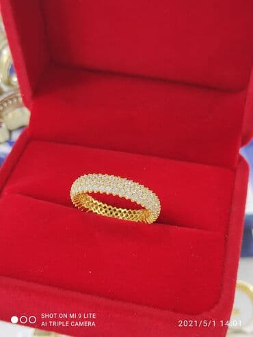 свадебные платья для покрытых: Италия Эксклюзив Серебро 925 пробы Напыление желтое золото Камни — 7