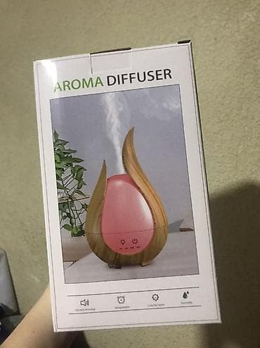 каплю: Увлажнитель воздуха Ультразвуковой, Настольный, Таймер — 1