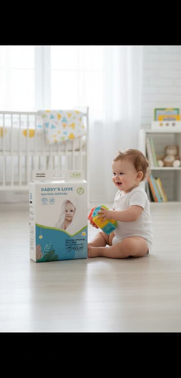 папа длинные ноги: Подгузники Размер 2, Одноразовые — 1