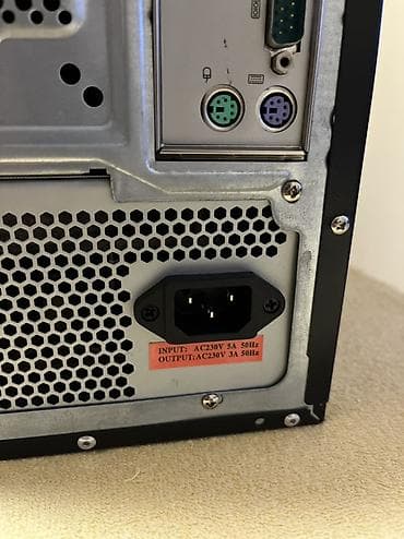 3ds max: Корпус ПК, ATX, цвет - Черный — 3