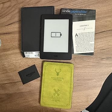 киндл: Электронная книга, Amazon, 6" - 7", цвет - Зеленый — 2