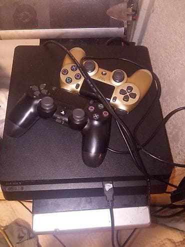 Xbox One: Игровая приставка Sony PlayStation 4 Slim. Комплектация: - Консоль — 1