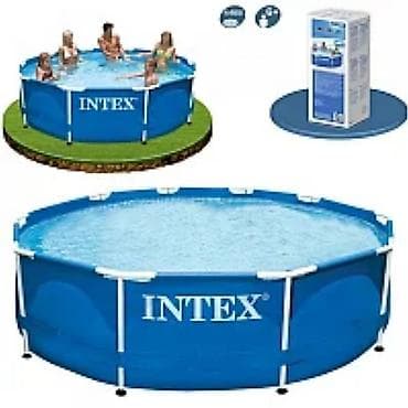 Каркасный бассейн INTEX. Бесплатная доставка. Диаметр: 305 см Высота at lalafo.kg Каркасный бассейн INTEX. Бесплатная доставка. Диаметр: 305 см Высота