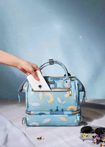 снегокат бишкек: Сумка-термос/органайзер для мамы и малыша - Двухъярусная конструкция — 9