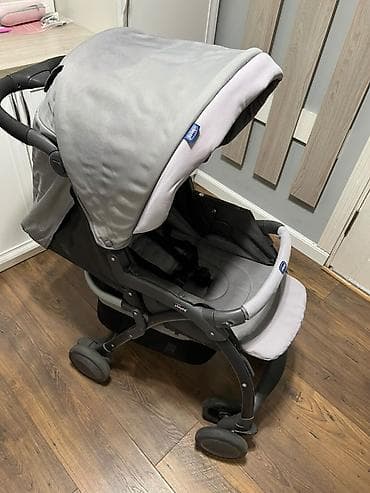 радионяню chicco: Коляска, Chicco, цвет - Серебристый, Б/у, Самовывоз — 3