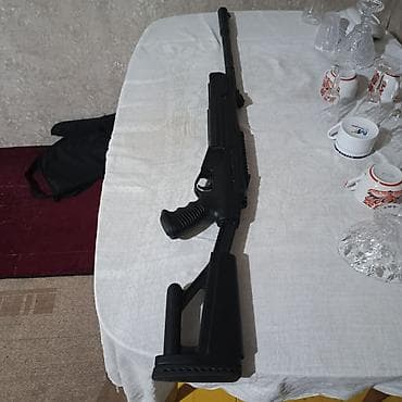 настольный теннисный стол: Пневматическая винтовка (переломка) с тактическим пластиковым ложем и — 2