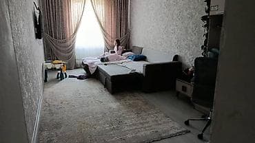 Батирлер: 2‑комнатная квартира с мебелью и техникой Планировка и метраж: - — 7