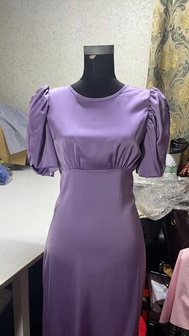 вечерние платья бишкек дордой инстаграм: Вечернее платье, Длинная модель, С рукавами, S — 3