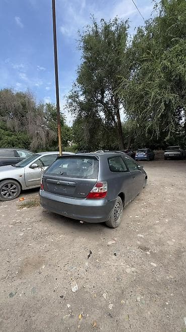 багажник скутер: Honda Civic 3‑дв. хэтчбек (VII поколение, приблизительно 2001–2005) — 5