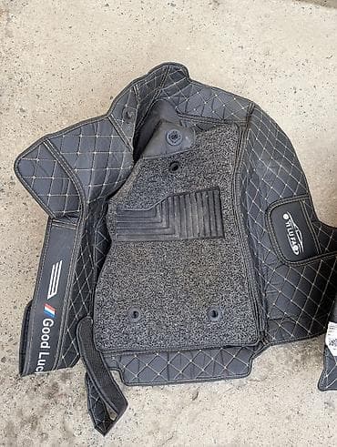 coroll: 3D Экокожа Полики Для салона Chevrolet, цвет - Черный, Самовывоз — 4