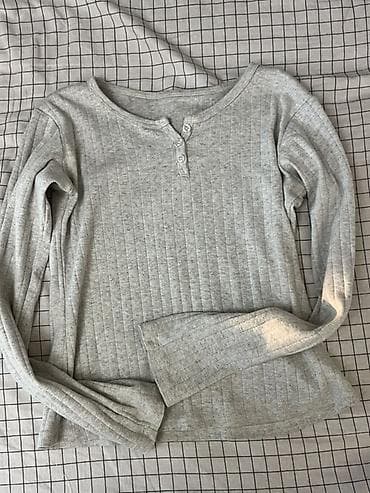 термо перчатки: Лонгслив, цвет - Серый, S — 1