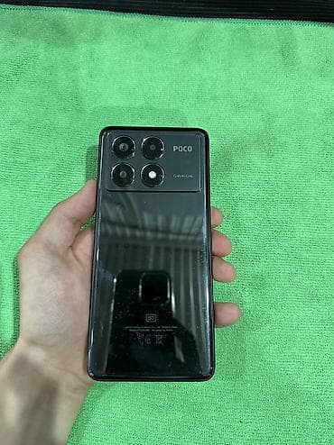 Poco X6 Pro 5G, Б/у, 256 ГБ, цвет - Серый, 2 SIM