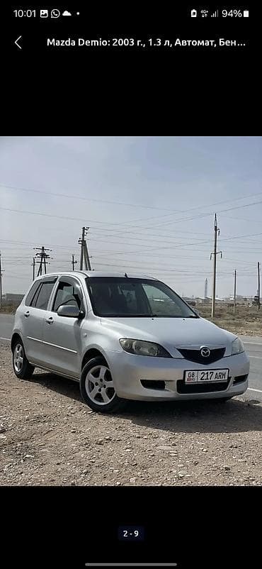 ender s: Mazda Demio: 2003 г., 1.3 л, Автомат, Бензин, Хэтчбэк — 8