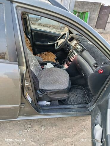 runx alex: Toyota Corolla: 2003 г., 1.6 л, Механика, Бензиновая, Универсал — 6