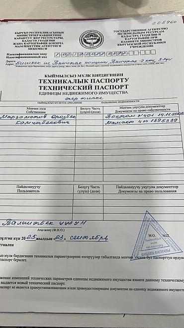 прадою участок: 4 соток, Для строительства, Тех паспорт — 1